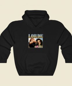 Lorde 90s Vintage Black Rapper Cool Hoodie Fashion