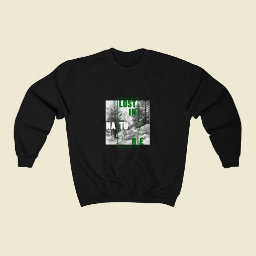 Lost In Nature 80s Sweatshirt Style