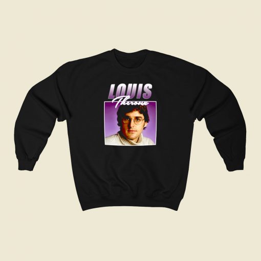 Louis Theroux 80s Sweatshirt Style