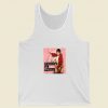 Louis Theroux Feathered Boa Summer Tank Top