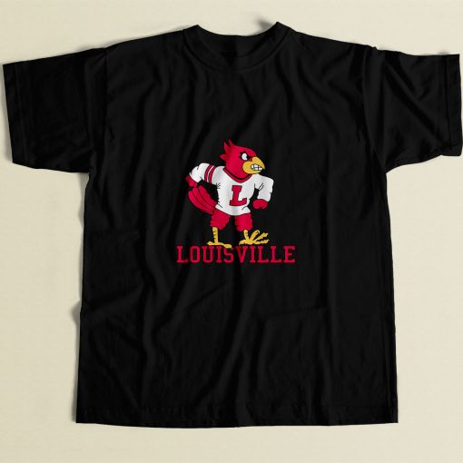 Louisville Cardinals 80s Mens T Shirt