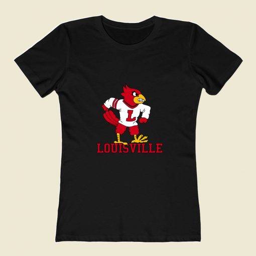 Louisville Cardinals 80s Womens T shirt