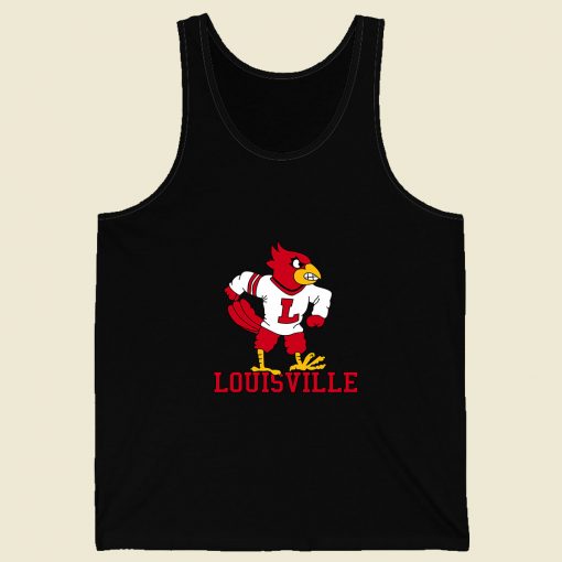 Louisville Cardinals Retro Mens Tank Top