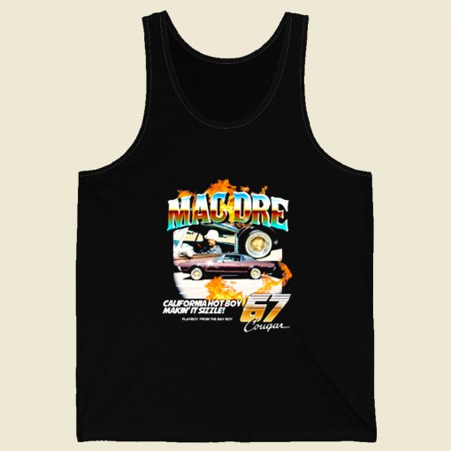 Mac Dre California Hot Boy Retro Mens Tank Top