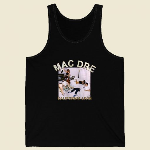 Mac Dre California Livin Retro Mens Tank Top