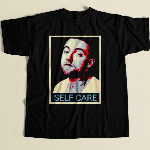 Mac Miller Malcolm Self Care 80s Mens T Shirt