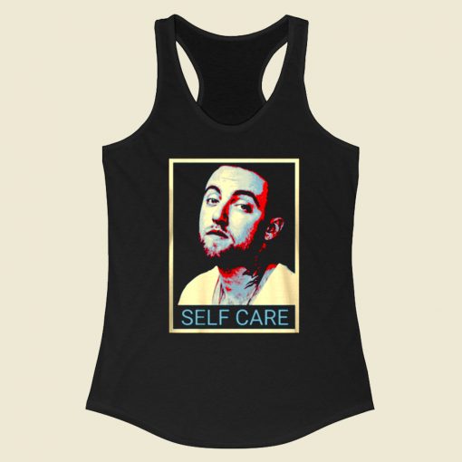 Mac Miller Malcolm Self Care Racerback Tank Top