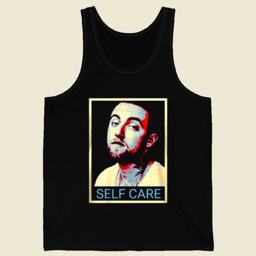 Mac Miller Malcolm Self Care Retro Mens Tank Top