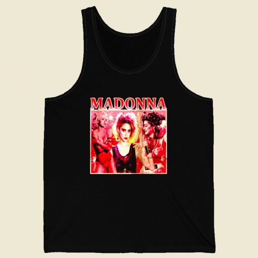 Madonna Retro Retro Mens Tank Top