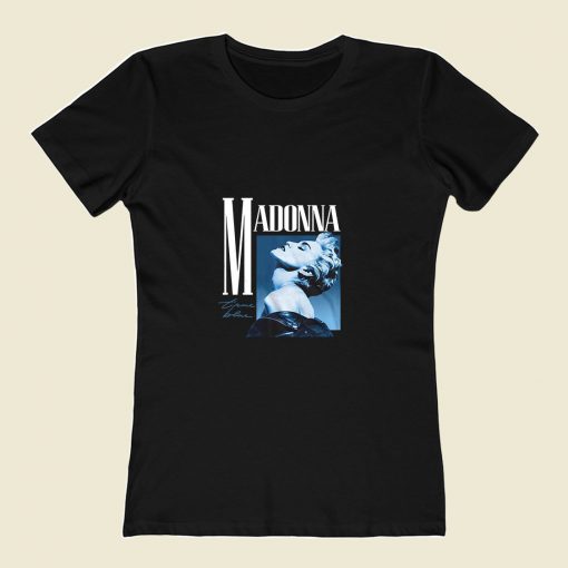 Madonna True Blue Album 80s Womens T shirt