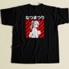 Manga Yandere Summer Kawaii Japanese Anime 80s Mens T Shirt