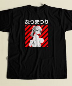 Manga Yandere Summer Kawaii Japanese Anime 80s Mens T Shirt