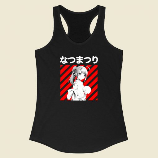 Manga Yandere Summer Kawaii Japanese Anime Racerback Tank Top