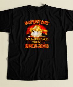 Maplestory Social Distance Training 80s Mens T Shirt