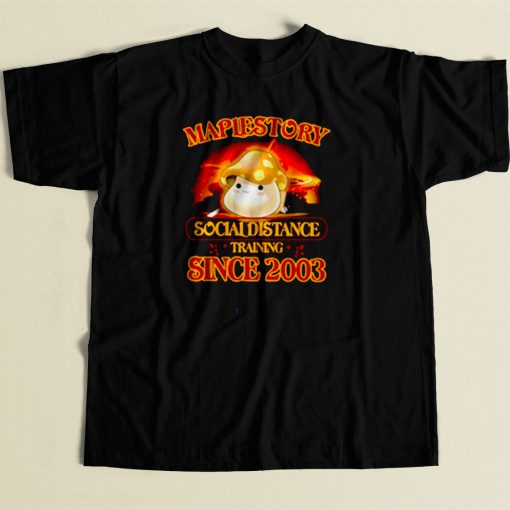 Maplestory Social Distance Training 80s Mens T Shirt