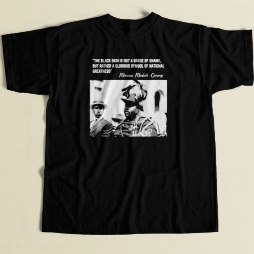 Marcus Mosiah Garvey Black Future 80s Mens T Shirt