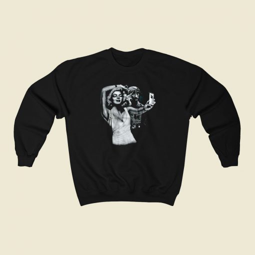 Marilyn Monroe Tupac Shakur Friends 80s Sweatshirt Style