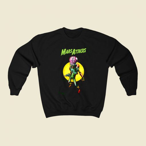 Mars Attacks Vintage Movie 80s Sweatshirt Style