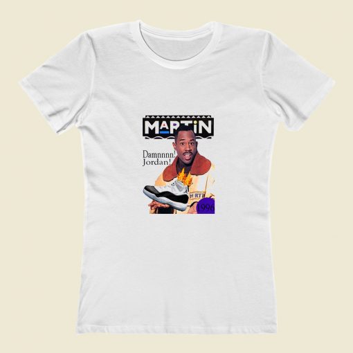 Martin Lawrence Fresh Prince Use Jordan Classic Women T Shirt