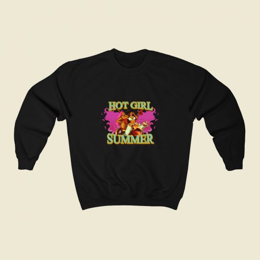 Megan Thee Stallions Hot Girl Summer 80s Sweatshirt Style