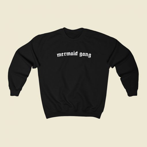 Mermaid Gang 80s Sweatshirt Style