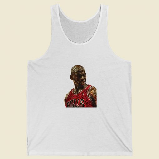 Michael Jordan Fan Art Summer Tank Top