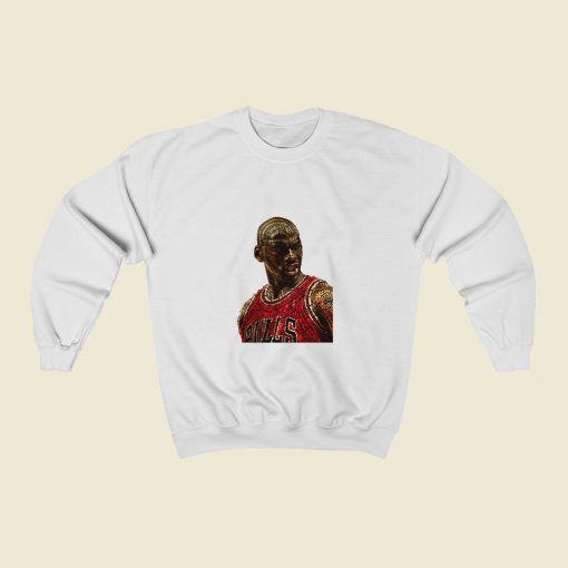 Michael Jordan Fan Art Sweatshirt Street Style