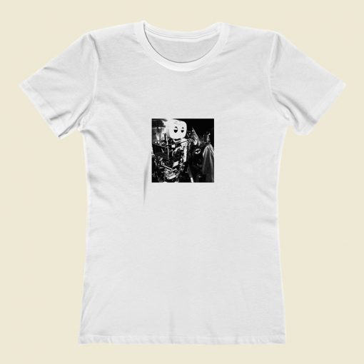 Michael Keaton As Batman Backstage Classic Women T Shirt