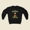 Mickey Mouse A Grandma Loves Disney 80s Sweatshirt Style