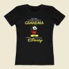 Mickey Mouse A Grandma Loves Disney 80s Womens T shirt