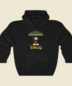 Mickey Mouse A Grandma Loves Disney Cool Hoodie Fashion