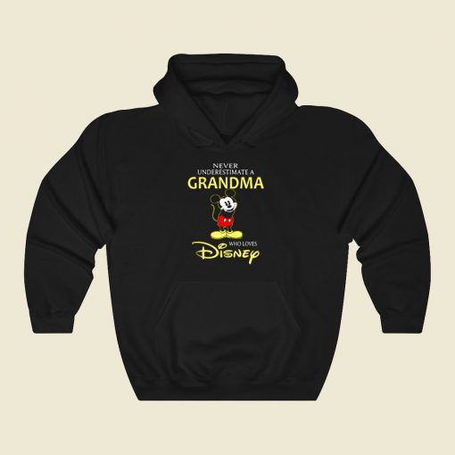 Mickey Mouse A Grandma Loves Disney Cool Hoodie Fashion