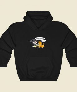 Mickey Mouse Fuck Off Garfield Cool Hoodie Fashion