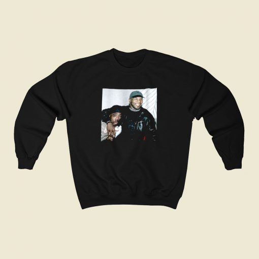 Mike Tyson And Tupac 80s Sweatshirt Style