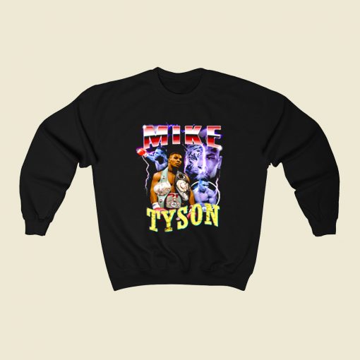 Mike Tyson Champion 80s Sweatshirt Style