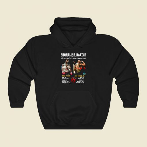 Mike Tyson Vs Roy Jones Jr Cool Hoodie Fashion