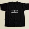 Miles Davis Trumpet Logo 80s Mens T Shirt