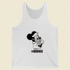 Minnie Mouse My Heroes From Covid 19 Summer Tank Top