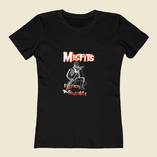 Misfits Legacy Of Brutality 80s Womens T shirt