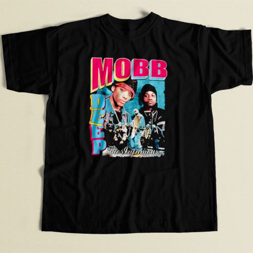 Mobb Deep The Infamous 80s Mens T Shirt