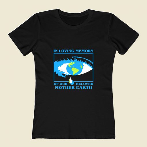 Mother Earth 80s Womens T shirt