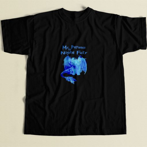 My Patronus Is Night Fury Toothless Potter 80s Mens T Shirt