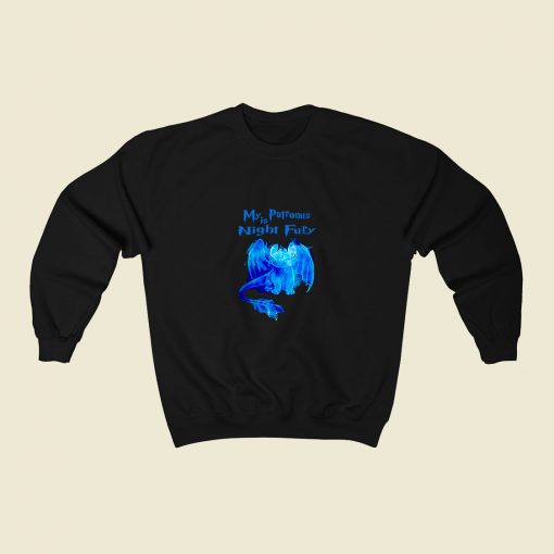 My Patronus Is Night Fury Toothless Potter 80s Sweatshirt Style