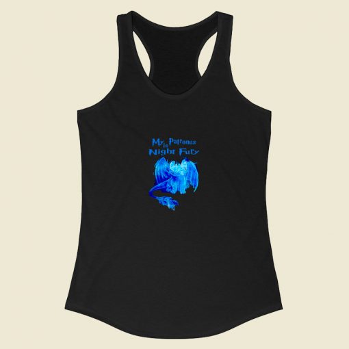 My Patronus Is Night Fury Toothless Potter Racerback Tank Top