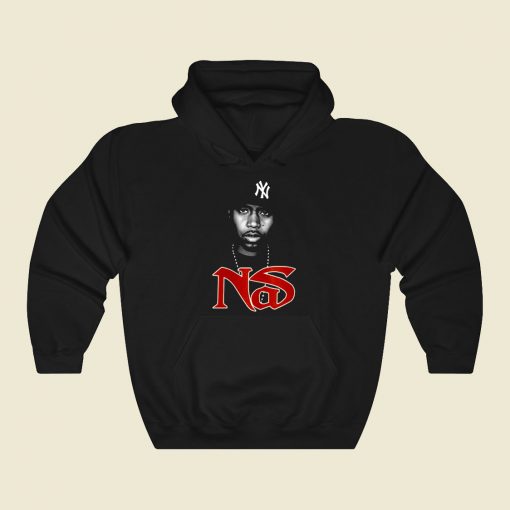 Nas Black Rapper Cool Hoodie Fashion