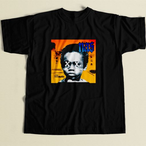 Nas Illmatic Xx Classic Hip Hop 80s Mens T Shirt