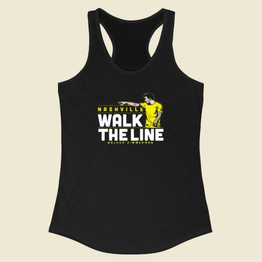 Nashville Walker The Line Walker Zimmerman Racerback Tank Top