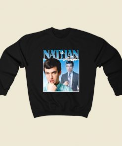 Nathan Fielder Retro 80s Sweatshirt Style