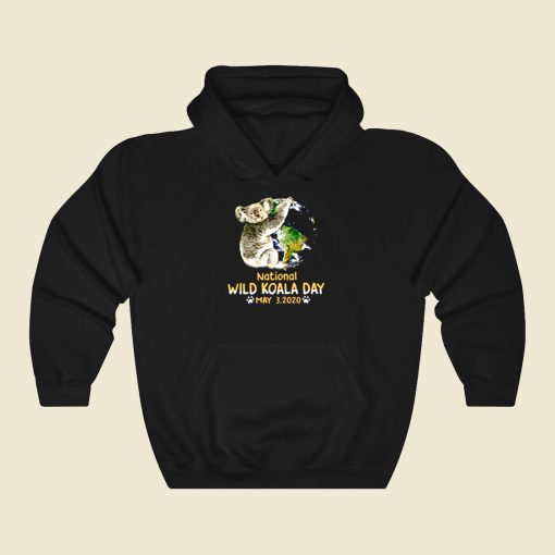 National Wild Koala Day Cool Hoodie Fashion