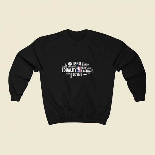 Nba Black History Month 80s Sweatshirt Style